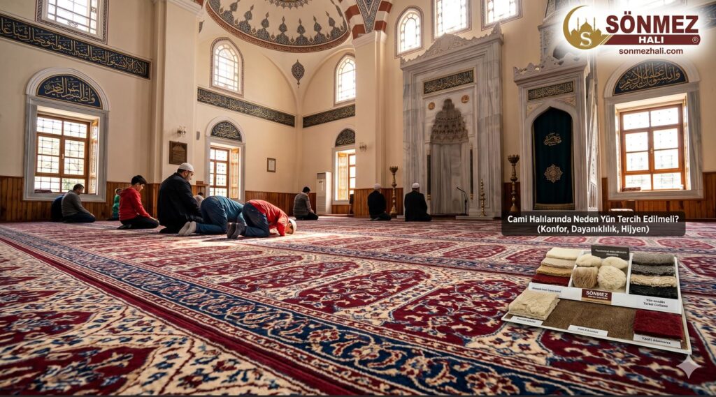 Cami Halılarında Neden Yün Tercih Edilmeli? (Yün Halının Avantajları)